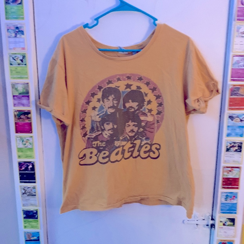 Vintage Beatles Graphic T-Shirt (size XXL) Brand Junk Food